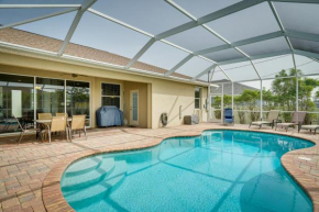 Lanai and Pool Family-Friendly Home in Cape Coral